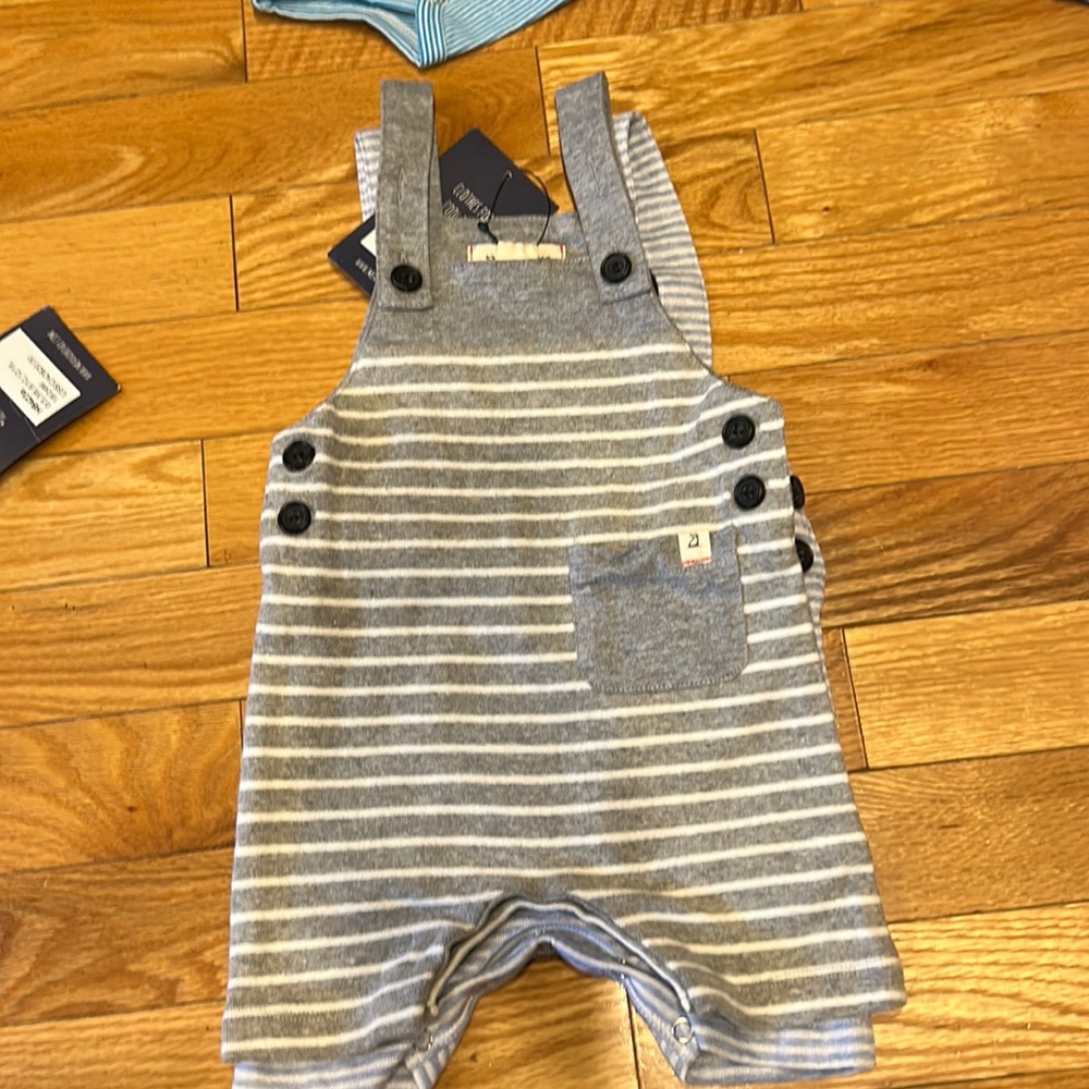 Boys overalls cotton and linen